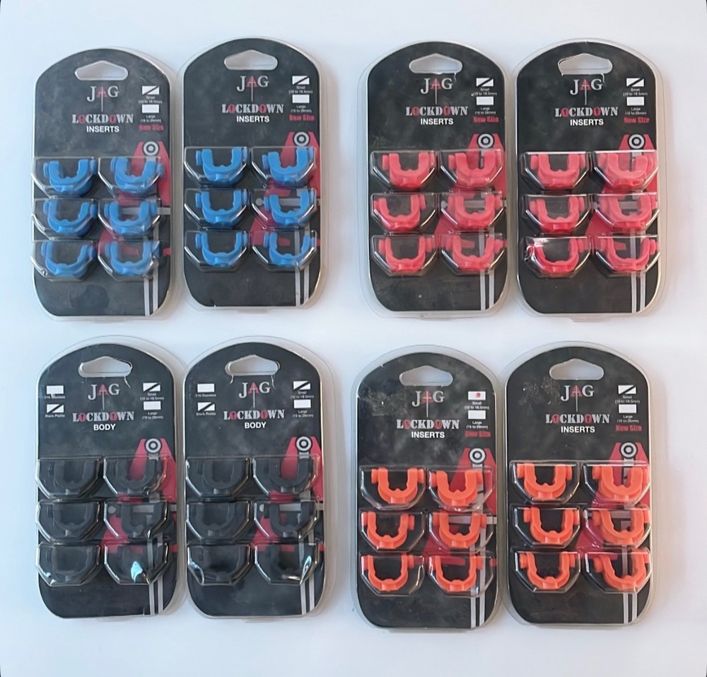 JAG Products Lockdown Interchangeable Soft Grip Inserts Small