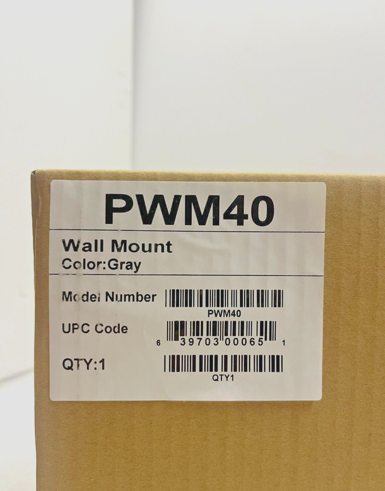 New NIB Panasonic PWM40 Wall Mount Gray