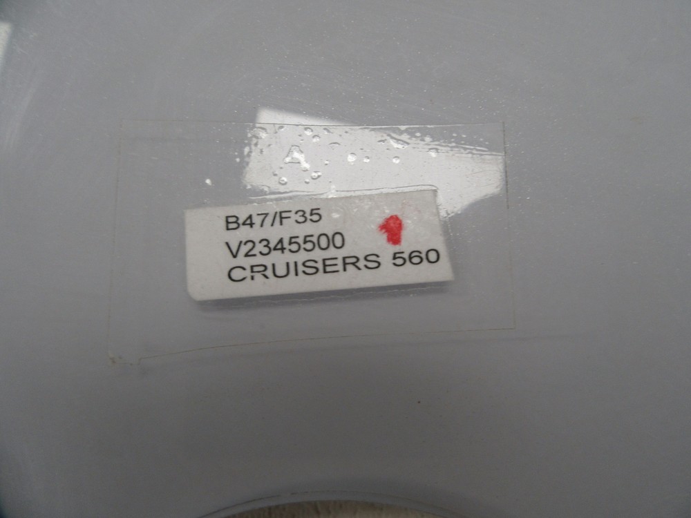 CRUISERS YACHTS 560 EXPRESS ELECTRONICS DASH PANEL V2345500 SILVER MARINE BOAT