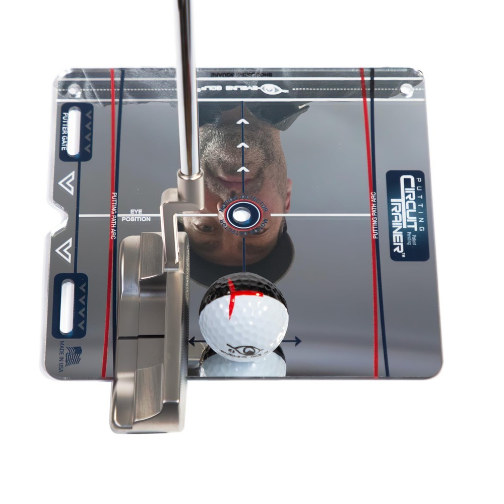 EyeLine Golf Putting Mirror Circuit Trainer, Portable Alignment Training Aids