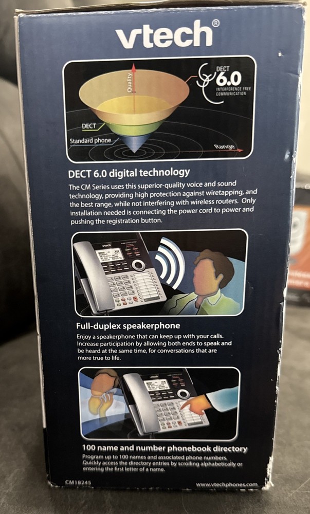 VTech CM18245 Extension Deskset