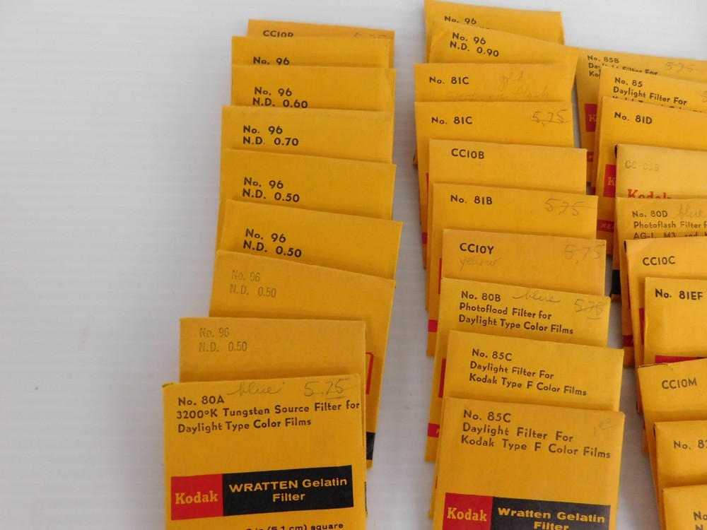 KODAK FILTER LOT (LKP143)