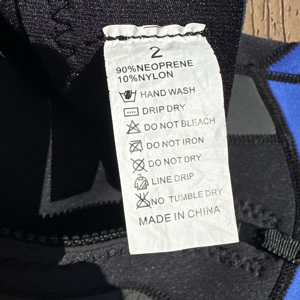 Ivation Kid's Wetsuit 2mm Neoprene - Size 2