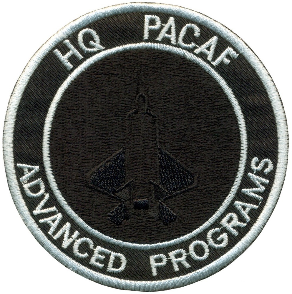 USAF HQ PACIFIC AIR FORCES ADVANCED PROGRAMS F-22 RAPTOR PATCH