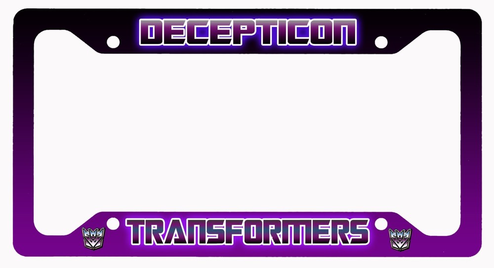 Transformers Decepticon -  License Plate Frame