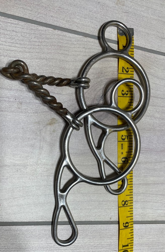 HORSE BIT - Wonder bit with twisted sweet iron mouth