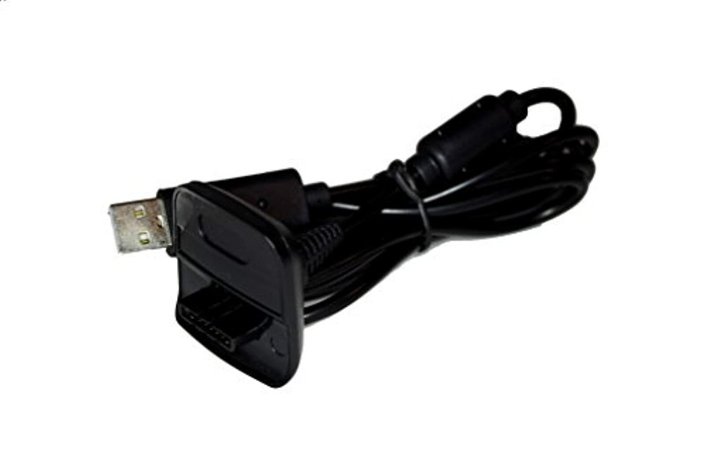 Microsoft Xbox 360 Controller Play And Charge Cable Replacement Black By 9Z