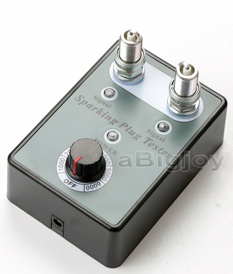 Dual Hole Car Spark Plug Tester Detector Ignition Plug Analyzer Diagnostic Tool