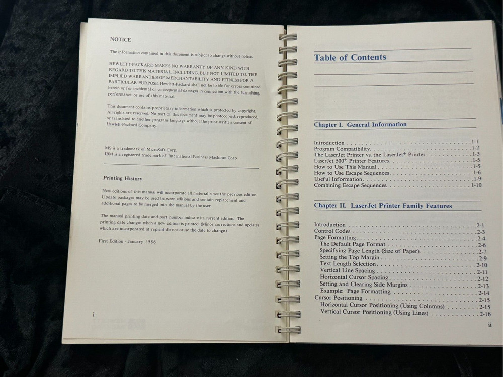 Hewlett - Packard LaserJet Printer Family Technical Reference Manual First Ed