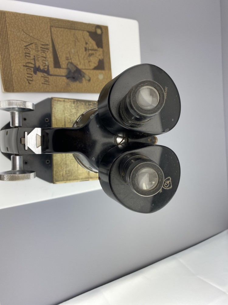 Vintage Spencer New Gem 334207 Scientific Microscope