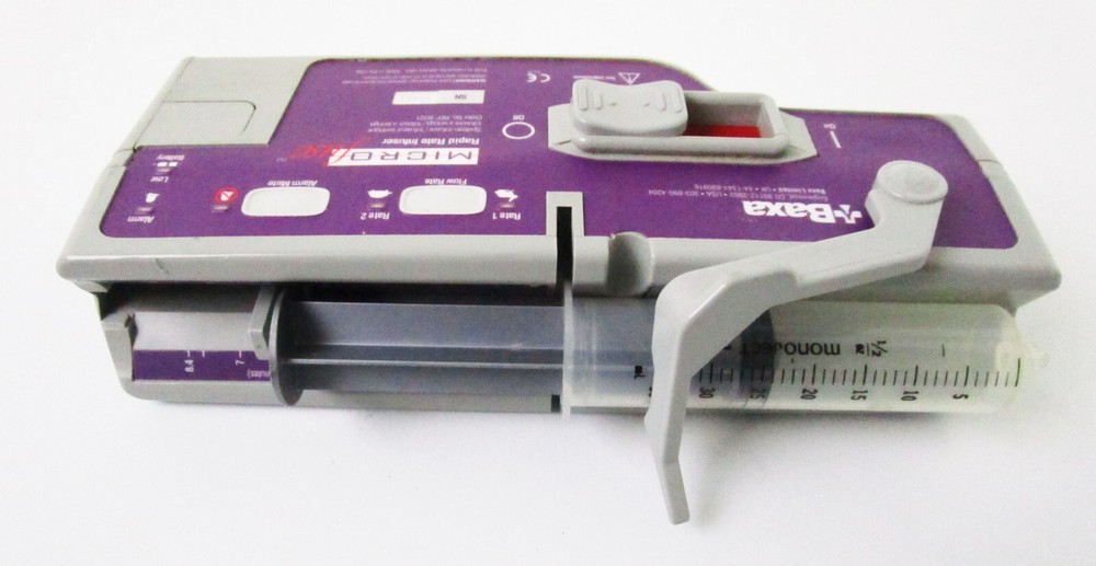 Baxa MicroFuse Dual Rate Syringe Infuser Pump