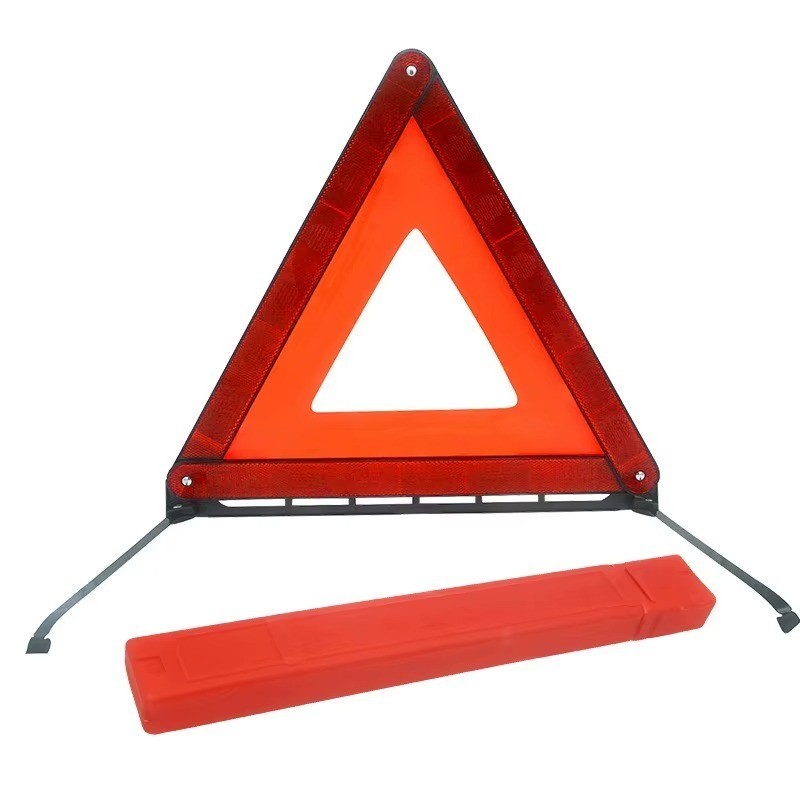 Emergency Warning Triangle DOT Approved Reflective Safety Roadside Kit for Car