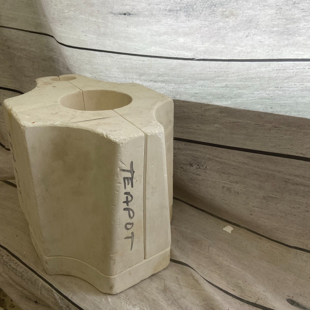 Unbranded Ceramic Casting Mold Teapot #H-1342