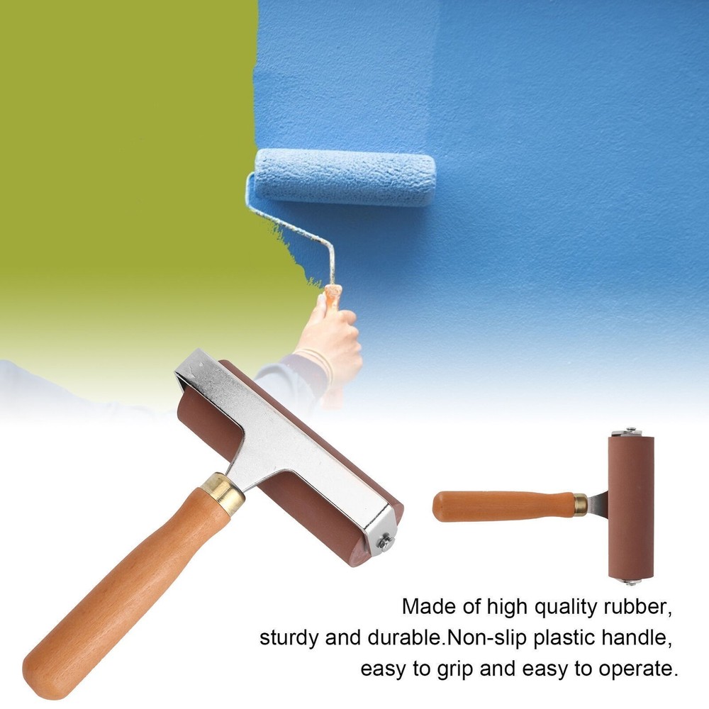 Brayer Soft Flexible Sturdy Durable Elastic Rubber Roller