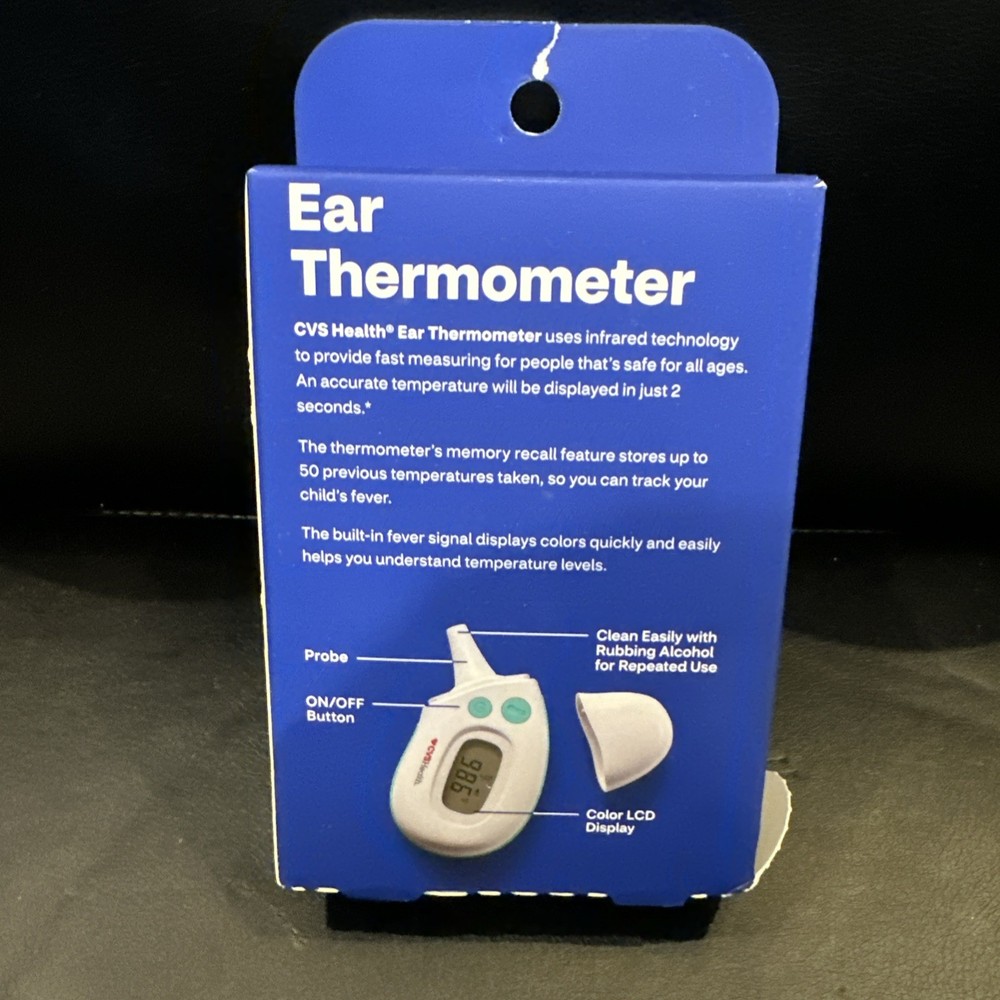 CVS Ear Digital Ear Thermometer CVS Health