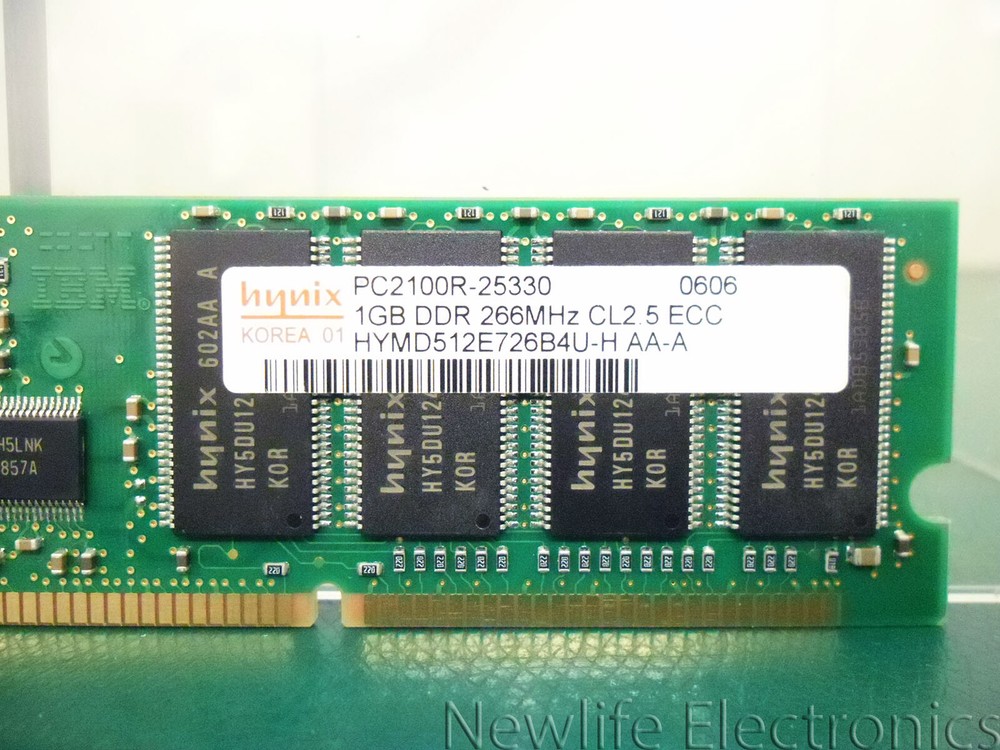 IBM 00P5769 1GB PC-2100 DDR SDRAM Server Memory
