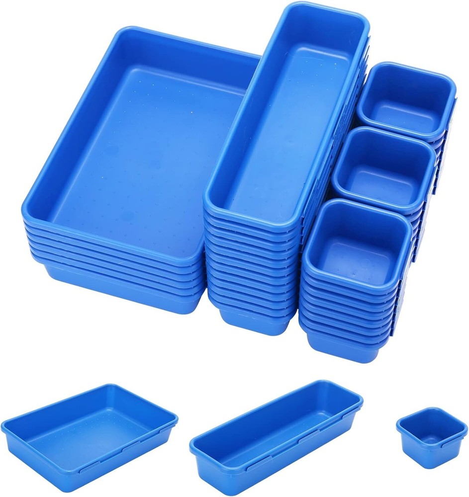 42 Pack Tool Box Organizer Tool Tray Dividers Rolling Tool Drawer Organization