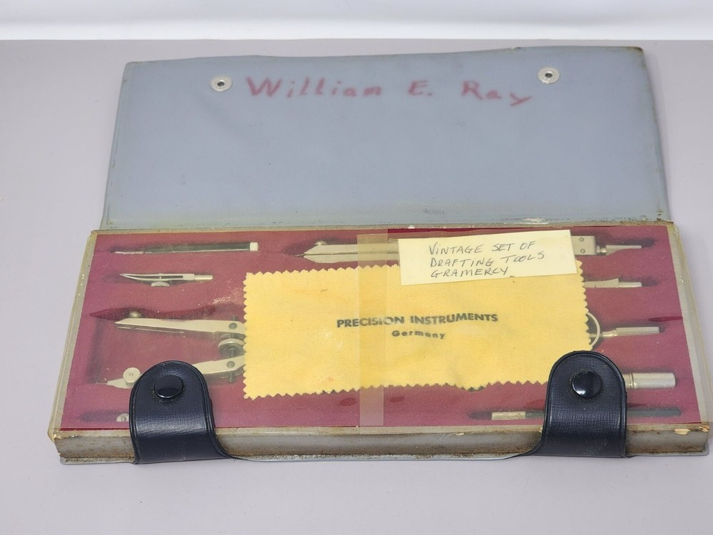 Vintage Original Gramercy M07 Precision Drafting Tool Set Germany