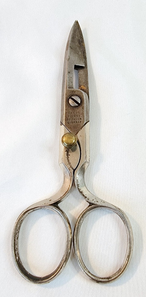 Antique THEIS Solingen Germany Buttonhole Scissors
