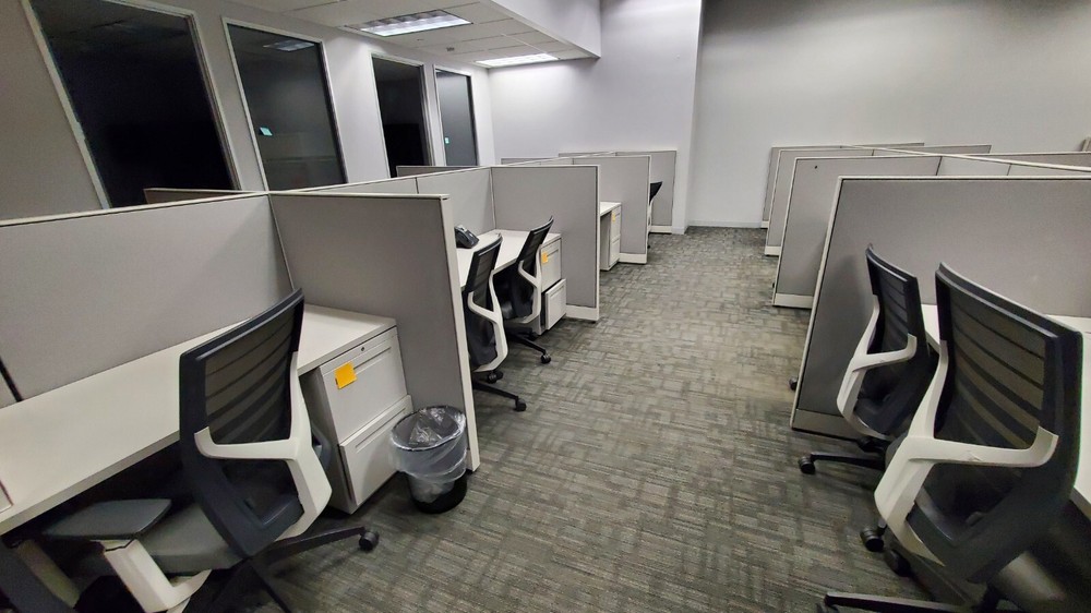 used All-steel office cubicles