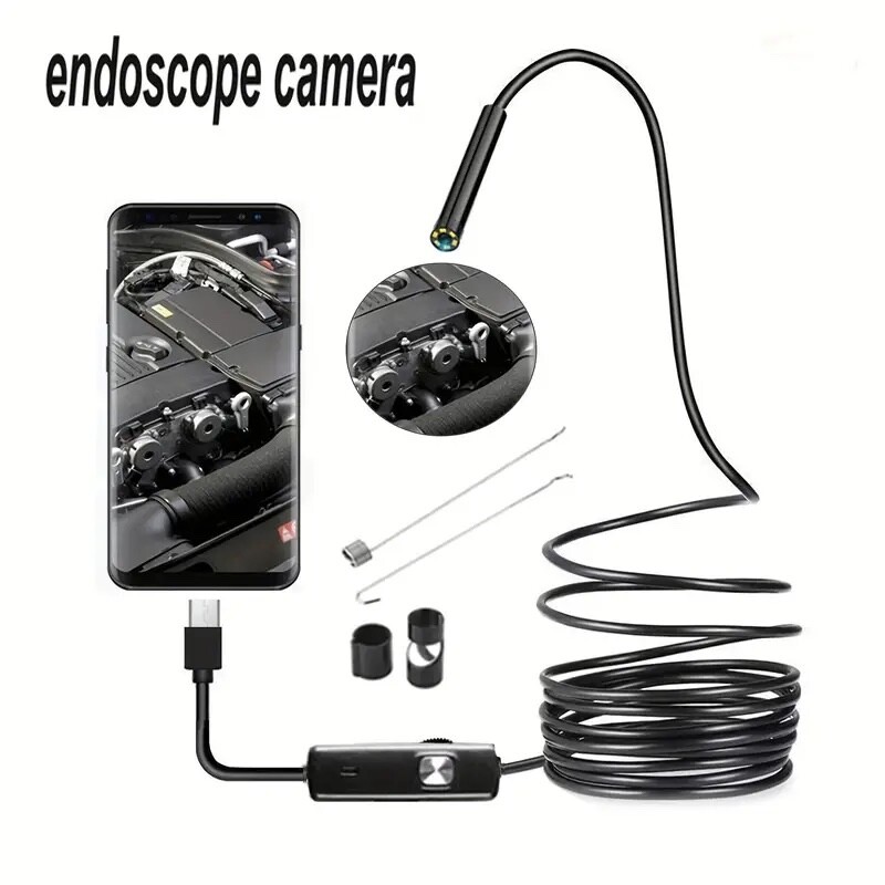 Endoscope Camera Android or Computer USB Borescope Water Proof