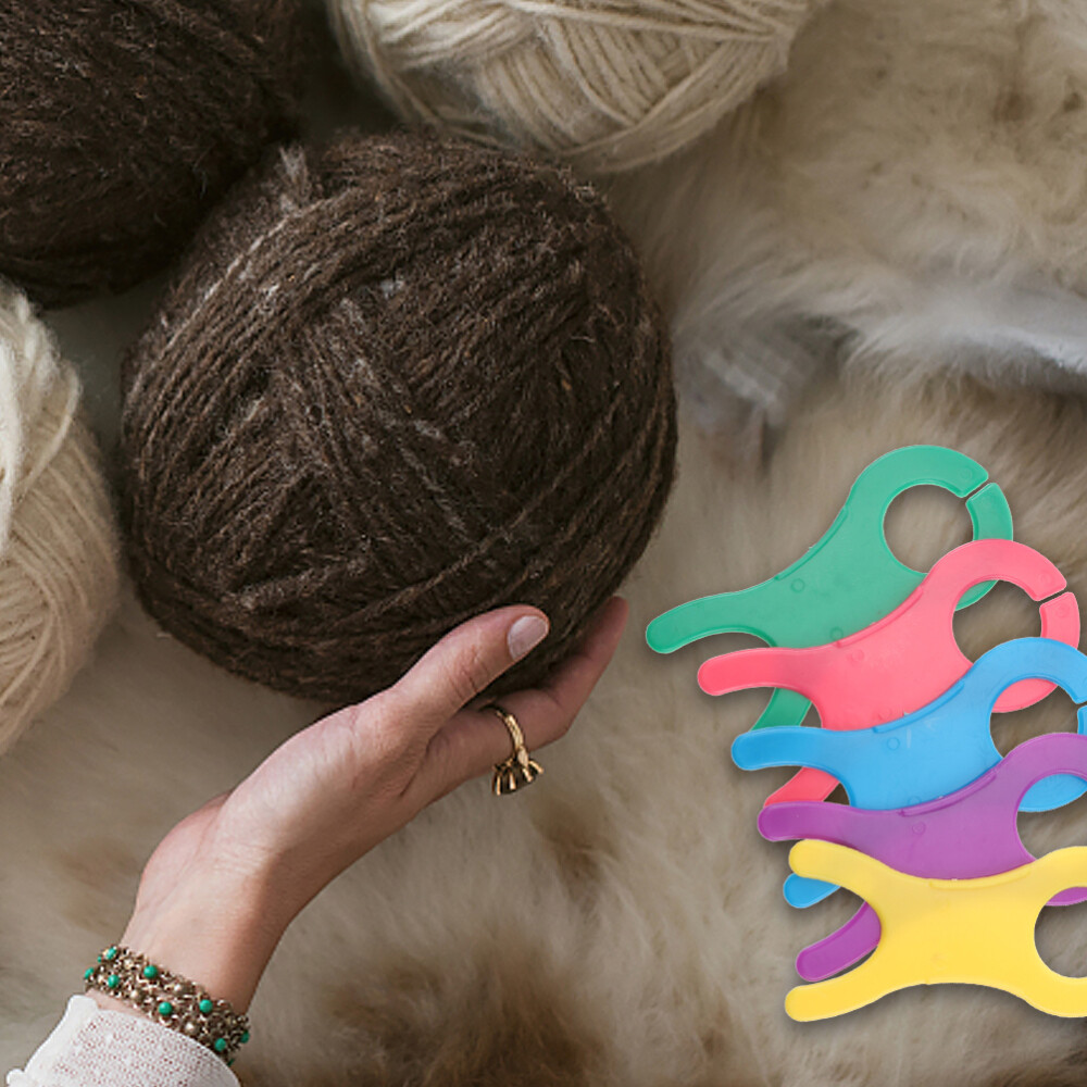 20pcs Small Yarn Bobbin Thread Weave Winder Thread Wind Board for Sewing Cross