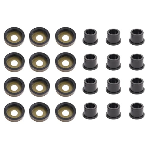A Arm Bushing Accessory Kit Compatible with 1991-2006 Bushing + Seal Cap
