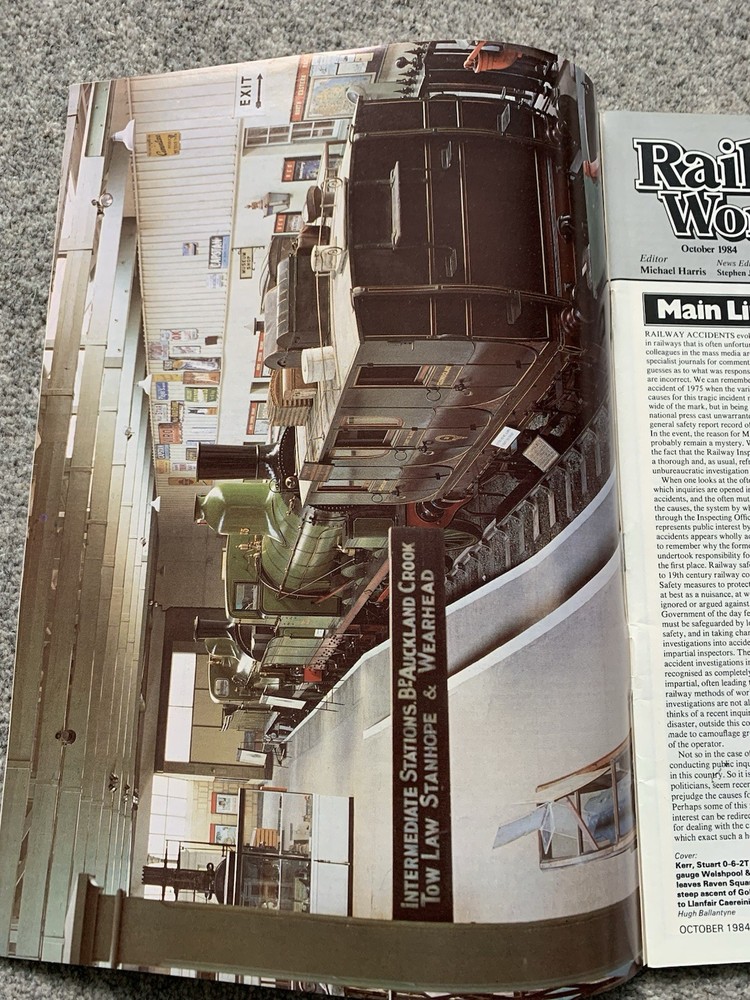 Railway World Magazine - 1984 - 4 issues