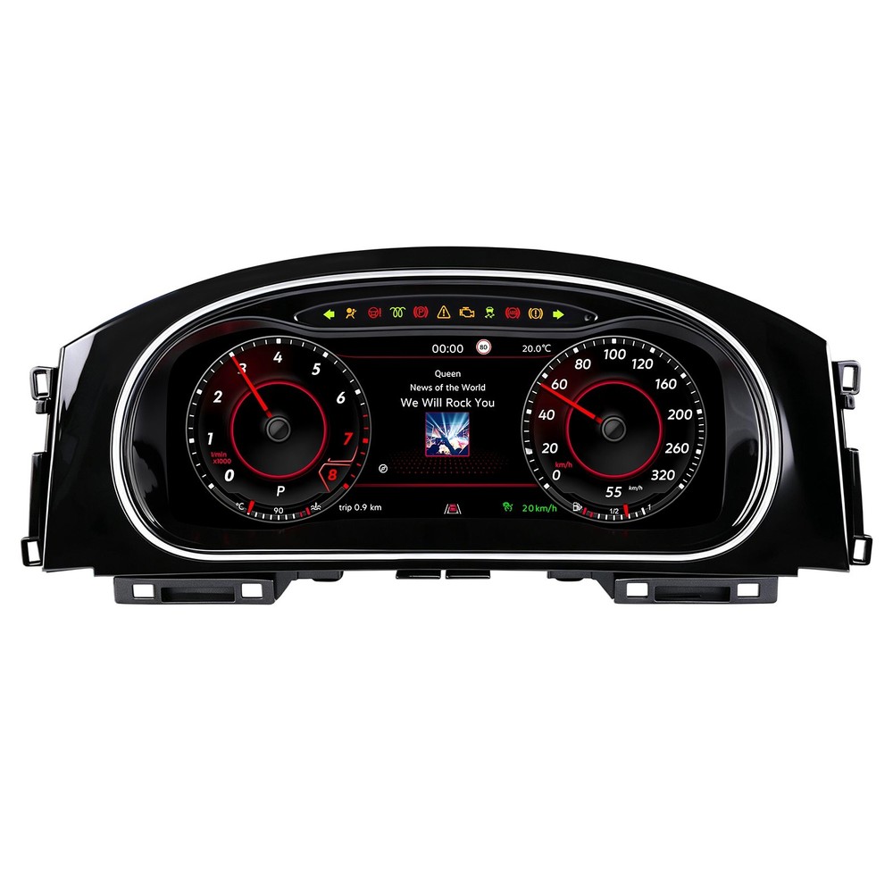 Digital Instrument Cluster LCD Dashboard For VW Golf 7 2014-2020 Linux CarPlay