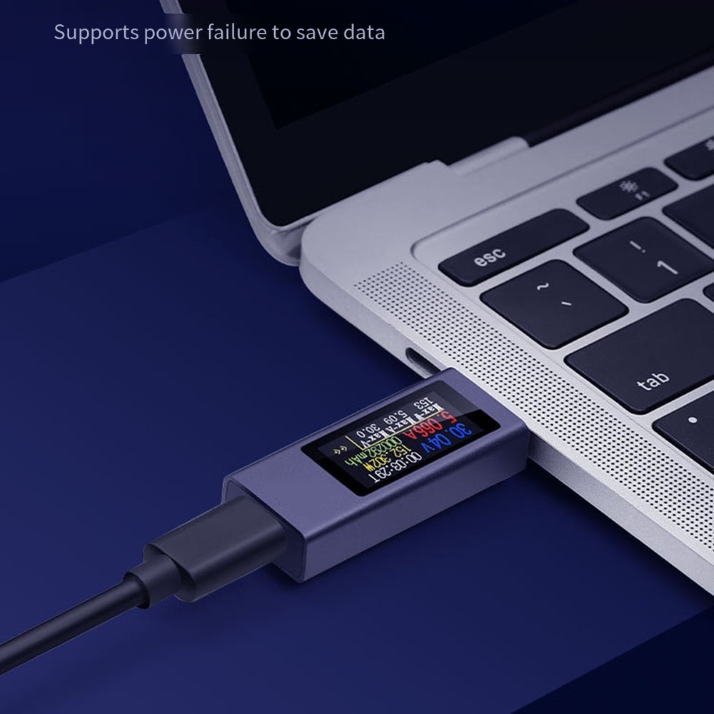 USB Tester Meter with Digital Display for Accurate Charging Measurement