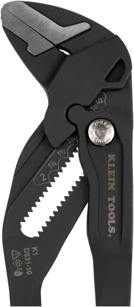D53102KIT Adjustable Pliers Wrench Set, Compact High-Leverage Parallel Smooth Ja