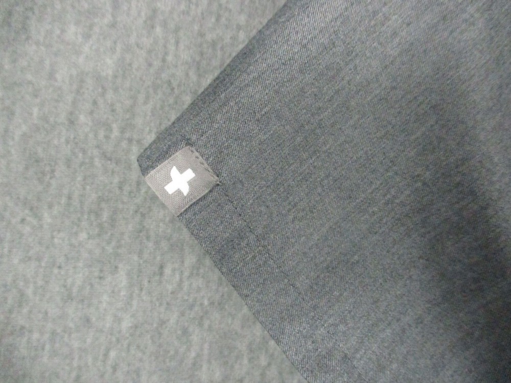 Figs Technical Collection Set Medium Gray Cargo Top Bottoms 2 Piece