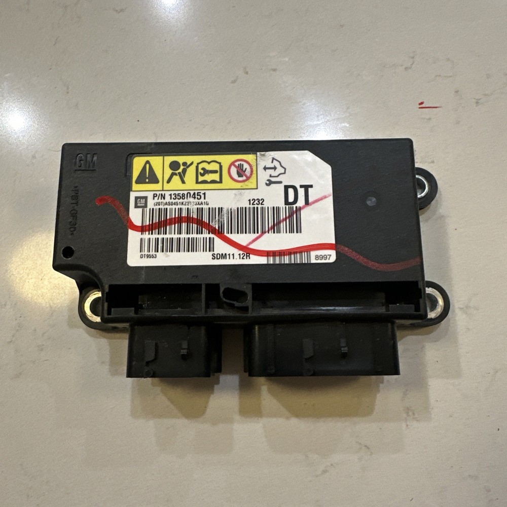 2011-2014 GM RESTRAINT CONTROL SENSING MODULE BCM OEM * NO CRASH * 13580451