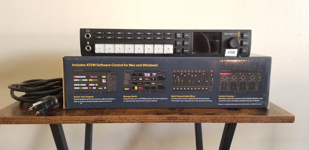 EXCELLENT CONDITION -- Blackmagic Design ATEM Television Studio HD