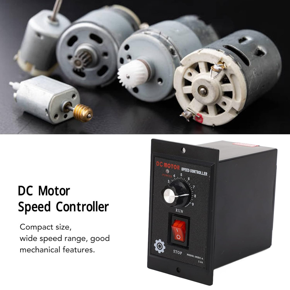 DC Motor Speed Controller, 110V AC Input 110V DC Output Motor Control Switch Sen