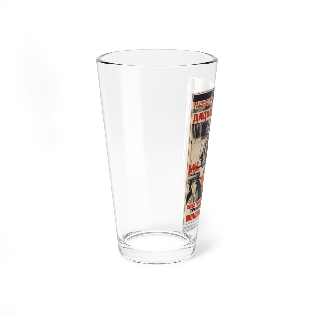 Soviet Era Poster 100 - Pint Glass 16oz