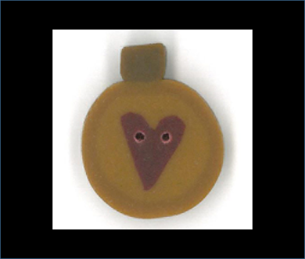 Just Another Button Company - Primitive Gold Ornament