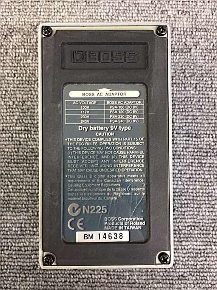 BOSS CEB-3 Chorus Guitar Effects Pedal Used