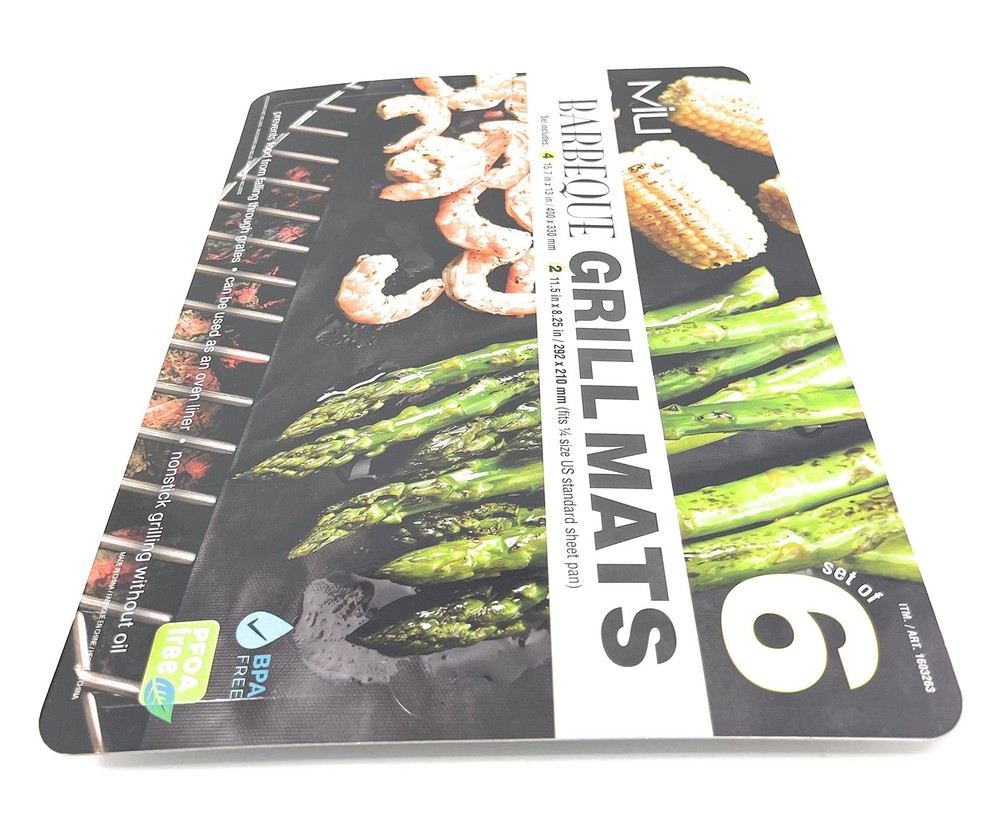 MIU 6 Pack BBQ Grill Mats