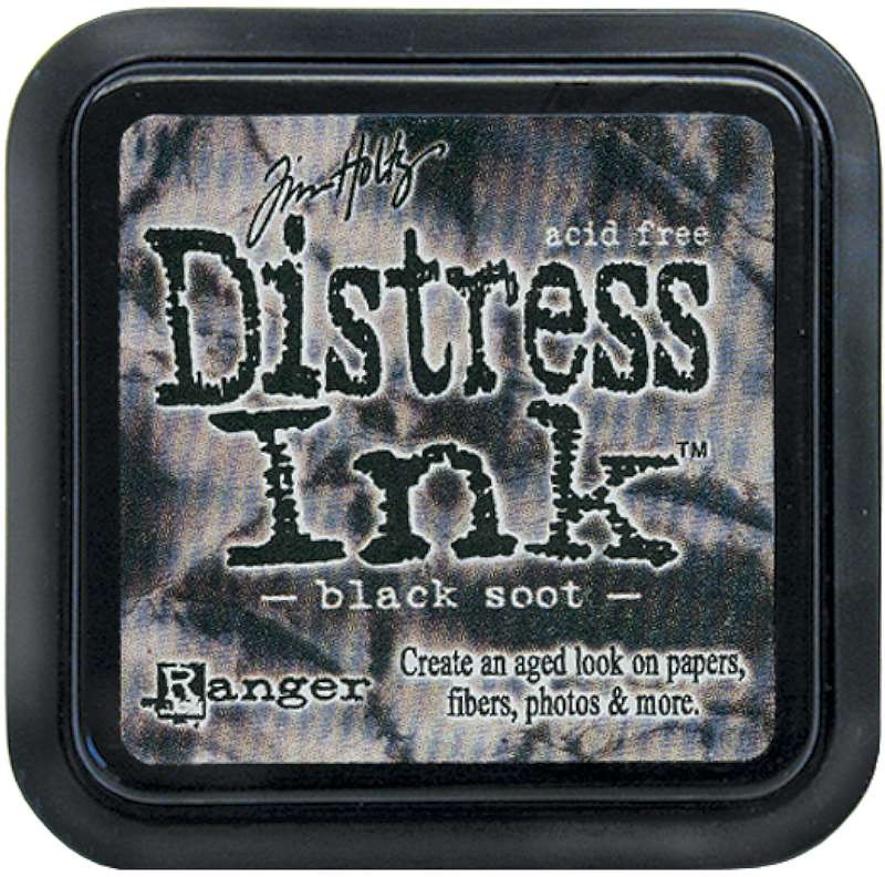 Distress Ink Pad Black Soot