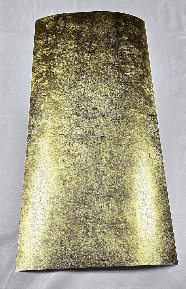 Gold Galvanized Sign Vinyl Plotter Cutter 24" x 10 ft
