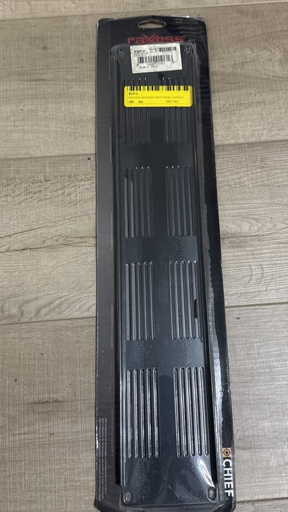 Raxxess EVP-2  Economy Vent Panel 2 Space - New