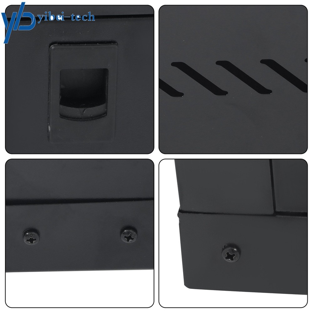 1Pack 9U Network Server Cabinet Rack Wall Mount Maximum Depth 15.5" With Locks