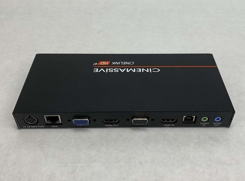 Cinemassive CineLink HD-el IP Encoder / Decoder