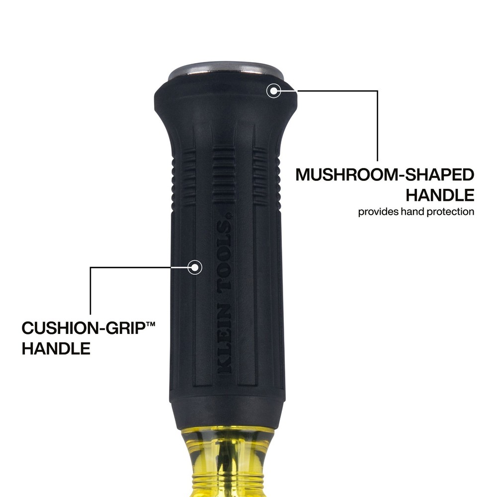 Klein Tools 6004DD Keystone Demolition Driver, 1/4"