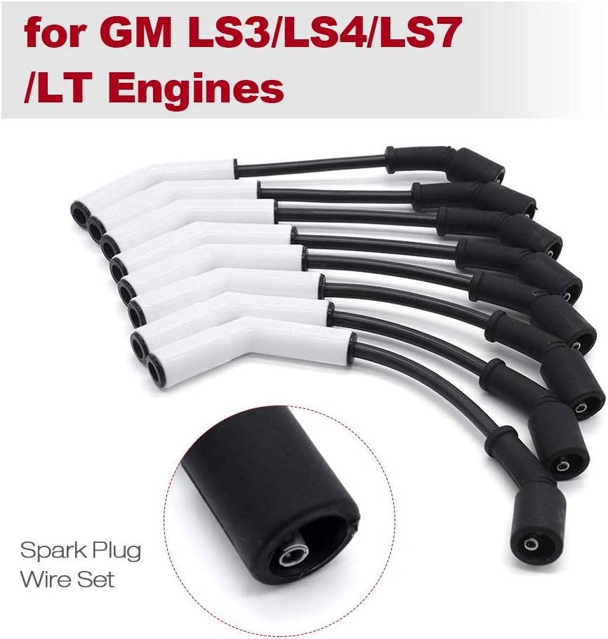 9070C Spark Plug Wire Set - Extreme 9000 Ceramic Boot - for GM