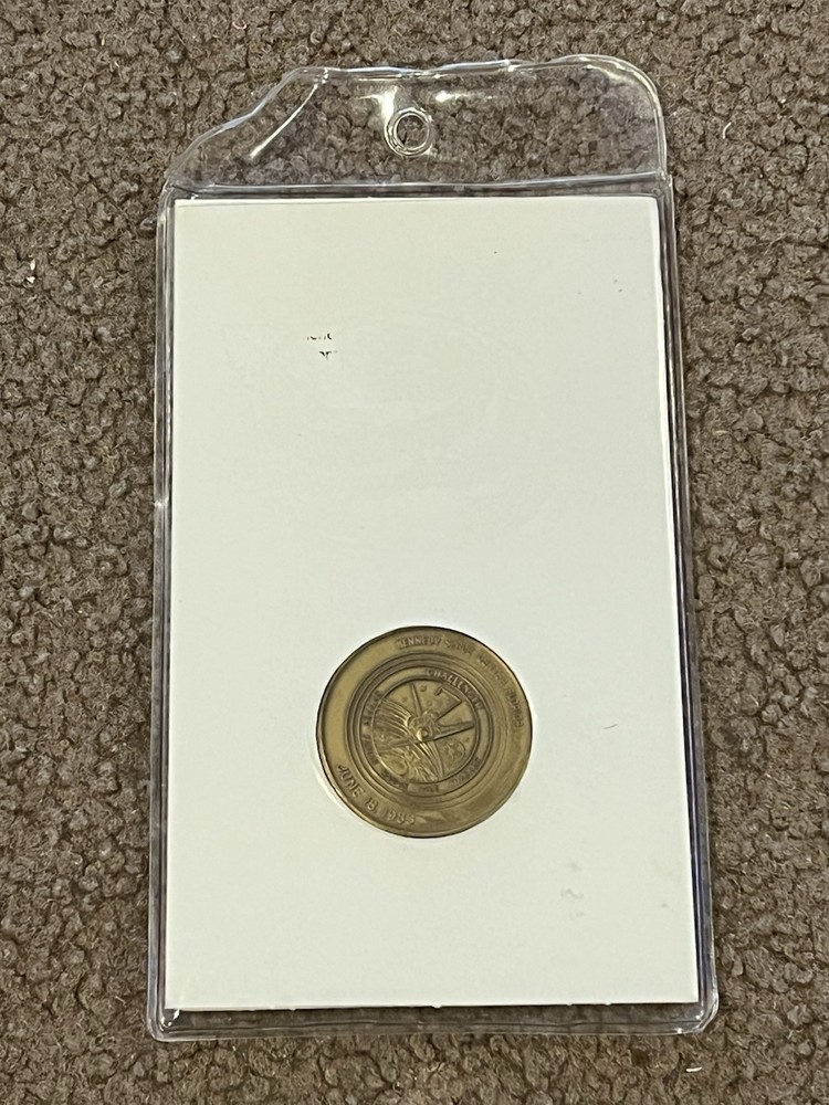 SPACE SHUTTLE CREW EMBLEM STS7 CHALLENGER JUNE 18TH 1983 KENNEDY SPACE CENTRE