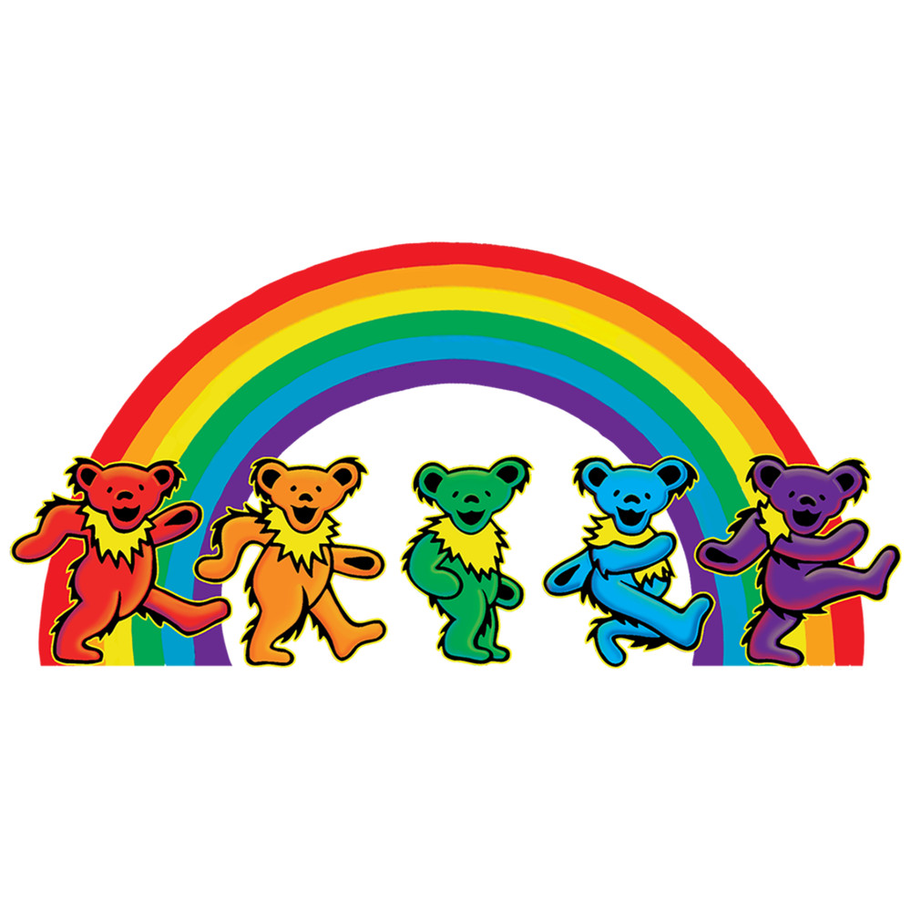 Sublimation Grateful Dead Dancing Bears Ready To Press Heat Transfer