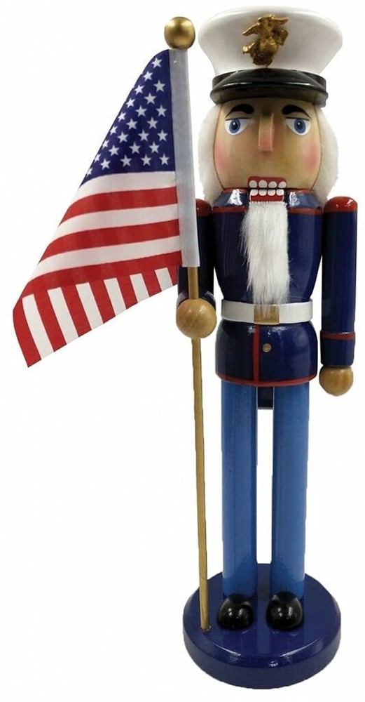 Santa's Workshop 14" Marine Nutcracker