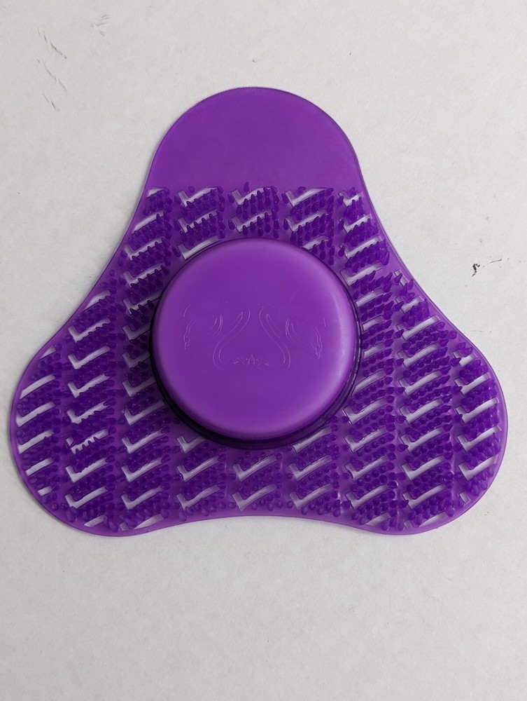 Premium Urinal Screen Deodorizer with Urinal Cakes Purple Lavender Scent -3 Pack